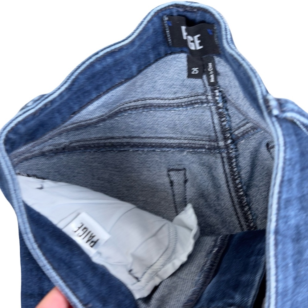 Paige Margot Ultra Skinny Denim Blue Jeans Women’s Size 25 Stretch - Picture 6 of 7